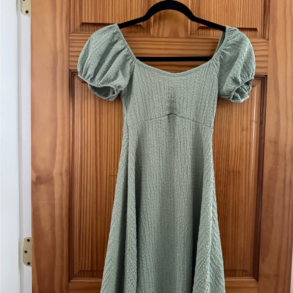 Jessica Simpson Sage Green Mini Dress